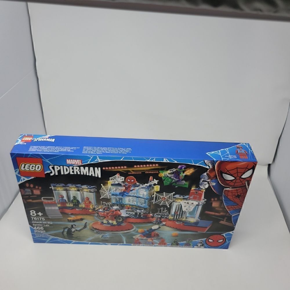 New! LEGO Marvel Spider-Man Attack on the Spider Lair 76175. - Picture 3 of 7